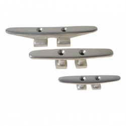 Gjuten och anodiserad aluminiumklots med genomgående skruvfäste