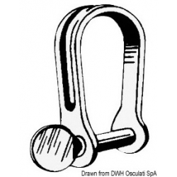 Stamped plate shackle