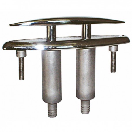 AISI 316 stainless steel fully retractable bollard