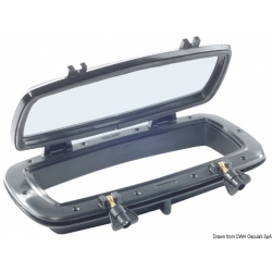 Rectangular nylon porthole