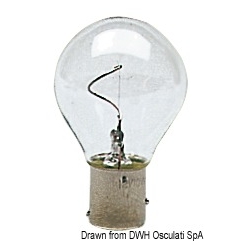 Vertical filament bulb