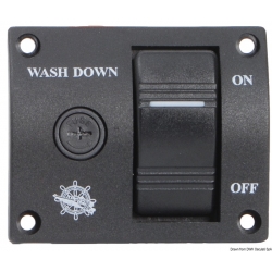 Control panel for bridge washdown pumps