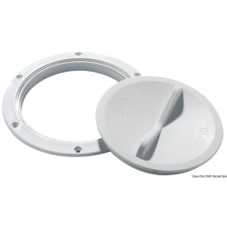 Tarkastuskorkki, jossa on kahva helppoa avaamista varten