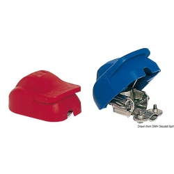 Universal snap-in battery clamps