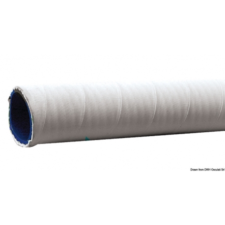 Sanitary anti-odour rubber hose for sanitary services