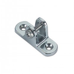 Gaffelstöd i förkromad mässing