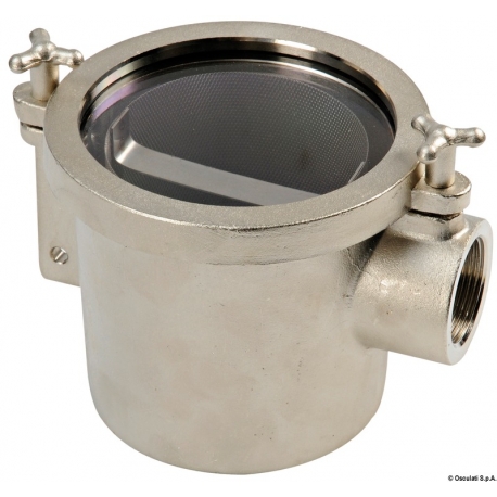 Bronze water filter for engine cooling