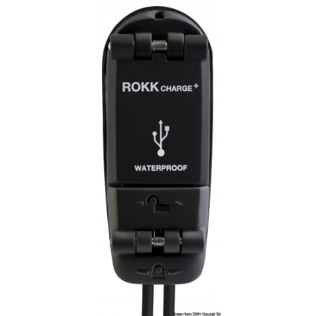 IPx6 waterproof USB cable socket