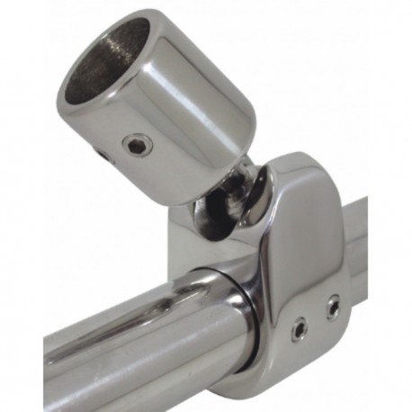 Cap support with removable pin fixing on handrail