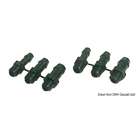 Drivstoffilter som skal monteres inline på røret