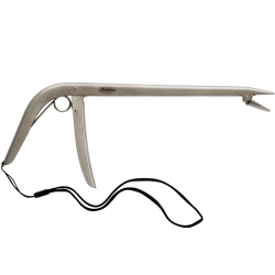 Berkley krokborttagare i rostfritt stål med pistolutblåsare