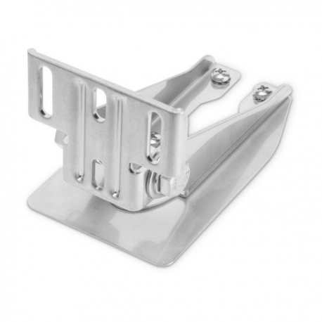 Heavy-duty transom mount with splash guard (4/8/12-pin transducers) - Garmin