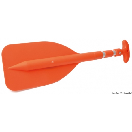 Mini emergency tritelescopic paddle 15667