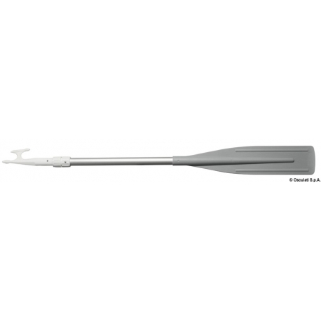 Telescopic removable paddle with approach hook 22276