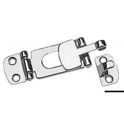 Lever lock with screw cover strip 2615