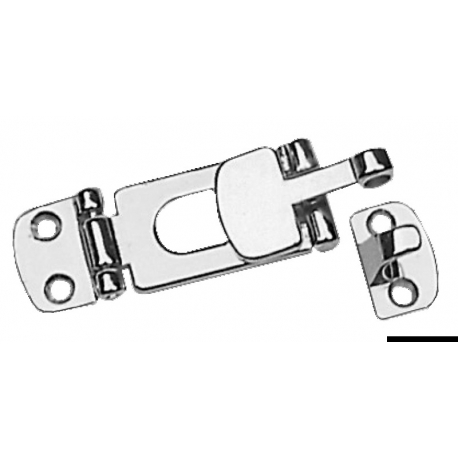 Lever lock with screw cover strip 2615