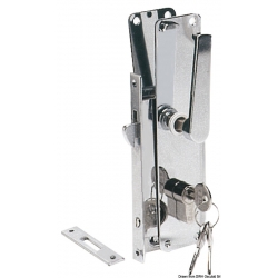 Recessed lock for sliding door with key type Yale 18911