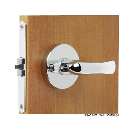 Flush-mounted reversible antivibration lock (DX-SX) 16632