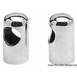 Afgeronde leuningklem van 2886 buis