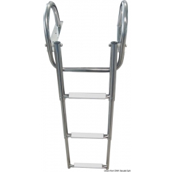 Telescopische platformladder met handgrepen 24983