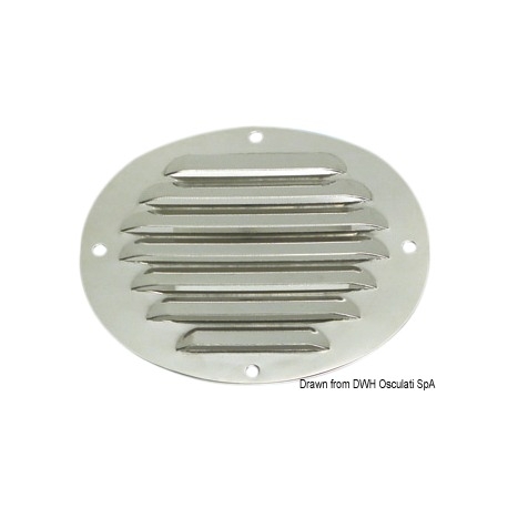 Oval ventilation grille 17661