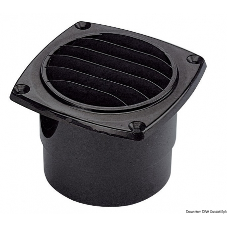Air intake with collar 28741