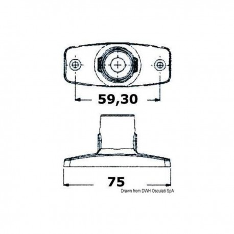 Evoled 360° LED-ankkurivalo - Osculati