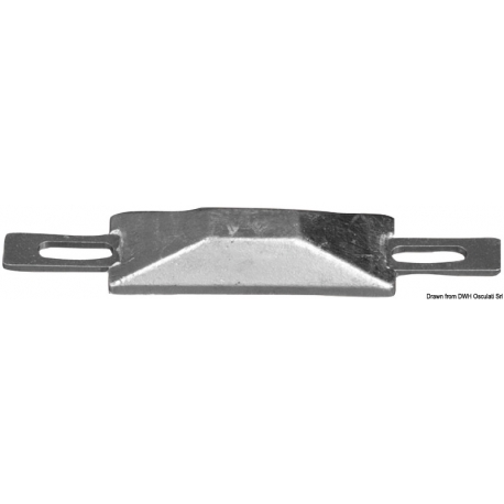 Rectangular anode with insert 3112