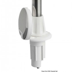 Extractable light rod complete with Evoled 360° light - Osculati 2