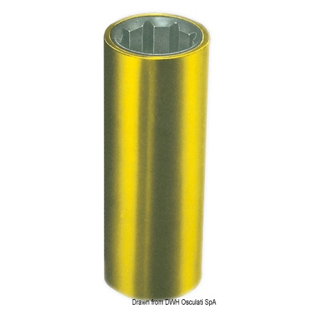 Axle bushing with brass outer armature 3743