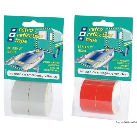 Self-adhesive reflective marine tape 2290