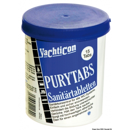 Sanitary pads for WC Pury Tabs - Yachticon 40950