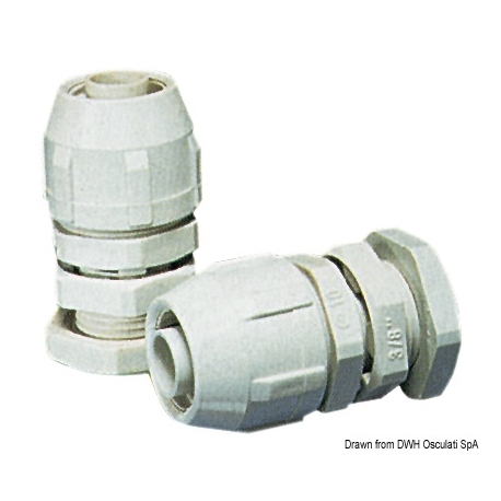 Connection between Cavoflex cable conduit and a box or bulkhead 14354