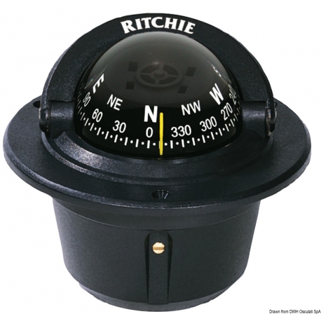 Explorer Sockets 2'' 3/4 (70 mm) with compensators and light - Ritchie Navigation 35077