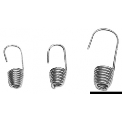 4107 Ruostumattomasta teräksestä valmistettu tarranauhakiinnike