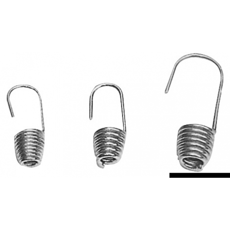 Hook and loop clip stainless steel 4107