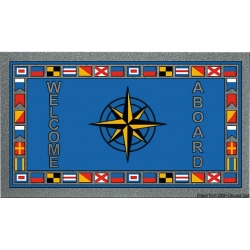 Rectangular non-slip doormat, size 50x80 cm, 35734