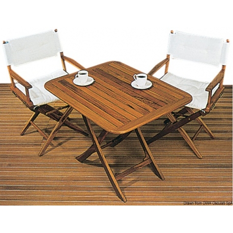 Folding table in real Teak - ARC Marine 18529