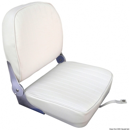 Seat with folding backrest 28870