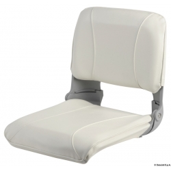 Seat with folding backrest and removable padding 33503