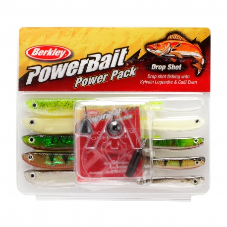 Berkley PowerBait Pro Pack Drop Shot kit artificials 10 pieces