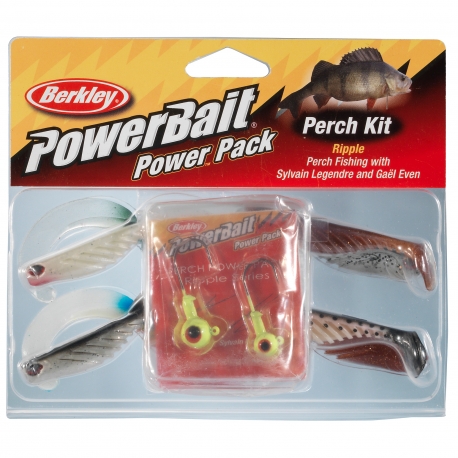 Berkley PowerBait Pro Pack Perch Ripple artificials kit 8 pieces