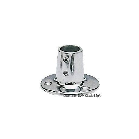 Stainless steel pulpit bases and fittings 2865