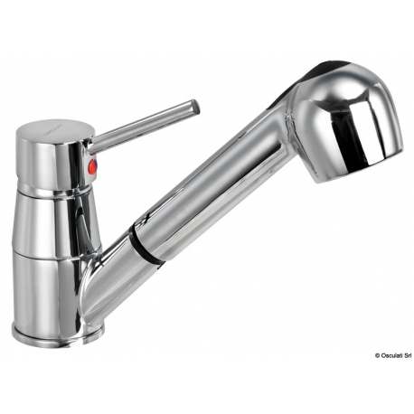 Diana swivel ceramic mixer with pull-out shower with two