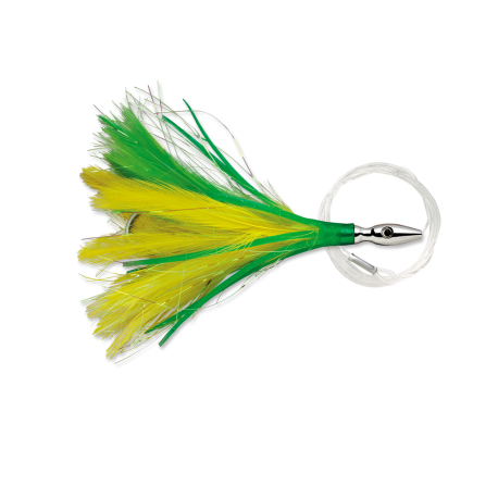 Williamson Flash Feather Rigged 102 mm. trolling lure