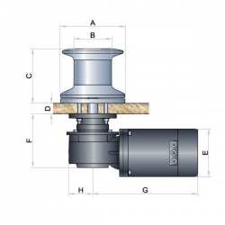 Heron 24V 1700W lier - Italwinch 2
