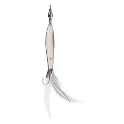 Sele 55 cm uistelulusikka valkoisella höyhenellä