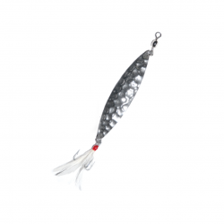Ilba Blitz Martellato N.3 fishing spoon with feather