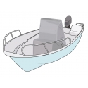 Covy Line waterproof console cover for boat and inflatable boat