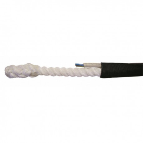 Black Nylon Rope Protector